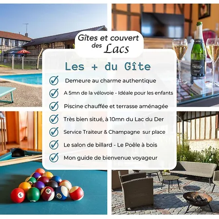Les Oiseaux_a Avec Piscine Chauffee בית נופש